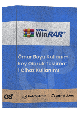 WinRAR Premium - Ömür Boyu (12 Ay Garantili)