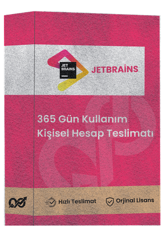 JetBrains All Products Pack - 1 Yıllık Kişisel Hesap (1 Ay Garantili)