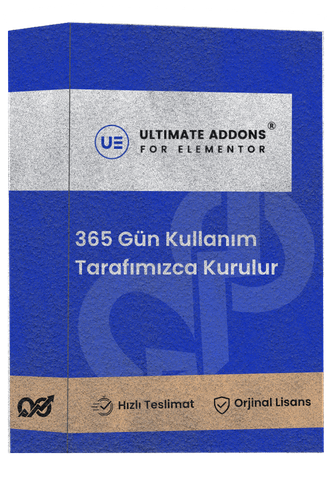 Ultimate Addons for Elementor - 365 Günlük (180 Gün Garantili)