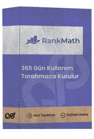 RankMath Pro - 365 Günlük (180 Gün Garantili)