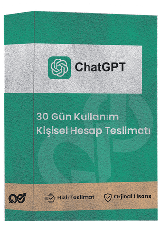 ChatGPT Plus - 30 Günlük (7 Gün Garantili)