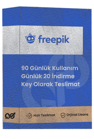 Freepik Premium - 90 Günlük (90 Gün Garantili)