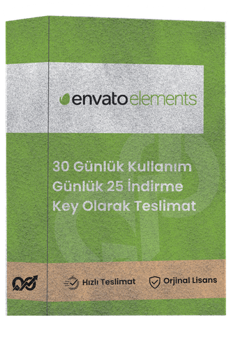 Envato Elements - 30 Günlük (30 Gün Garantili)