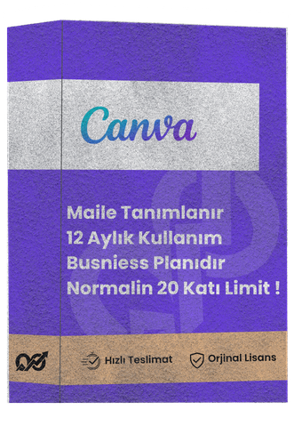 Canva Business - 365 Günlük (365 Gün Garantili)