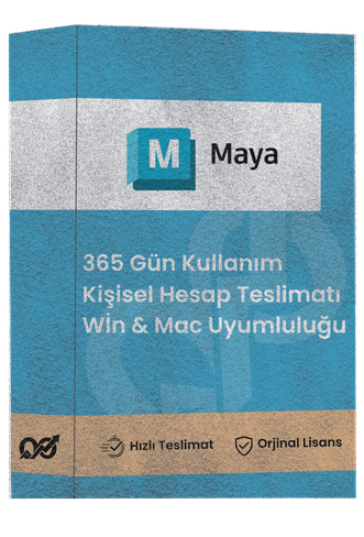 Autodesk Maya - 1 Yıllık (3 Ay Garantili)