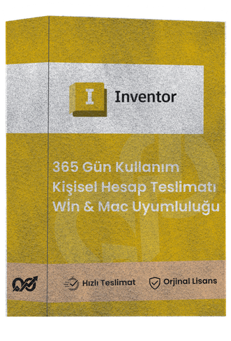 Autodesk Inventor Professional - 1 Yıllık (3 Ay Garantili)