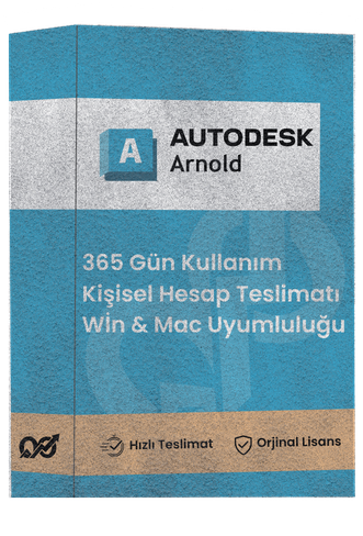 Autodesk Arnold Render - 1 Yıllık (3 Ay Garantili)