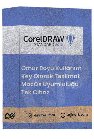 CorelDRAW Graphics Suite 2019 MacOs - Ömür Boyu (Kurulum Garantili)