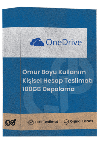 OneDrive 100 GB - Ömür Boyu (365 Gün Garantili)