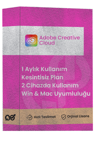 Adobe Creative Cloud - 30 Günlük (30 Gün Garantili)