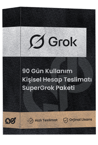 Yapay Zeka Super Grok - 90 Günlük (90 Gün Garantili)