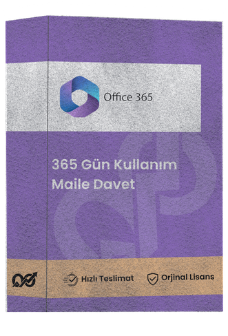 Office 365 Bireysel Lisans + 1 TB OneDrive - 1 Yıllık (1 Yıl Garantili)