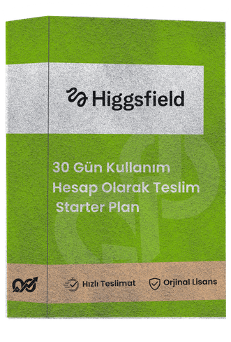 Higgsfield AI Starter - 30 Günlük (Garantisiz)