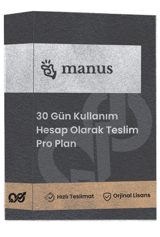 Manus AI Pro Plan - 30 Günlük (Garantisiz)